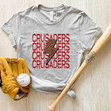 Crusaders Baseball Bolt DTF Print