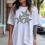 Crusaders Checker Star Trio DTF Print