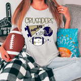 Crusaders Football Retrocollage DTF Print