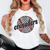 Crusaders Retro Checker Baseball  DTF Print
