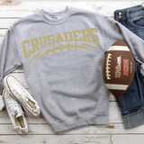 Crusaders Football Arched DTF Print