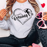 Cupids Brewing Heart DTF Print