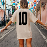 Custom Athletic Number  DTF Print