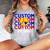 CUSTOM Softball Repeat Design Request