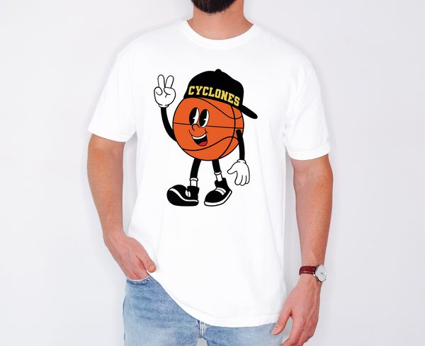 Cyclones Basketball Guy DTF Print