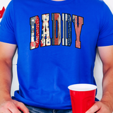 Patriotic Arch Daddy Doodle DTF Print