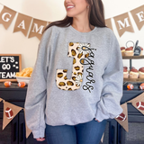 Daisy Leopard Jaguars DTF Print