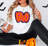 Dalmation Dot BOO DTF Print