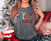 Deedee Claus Christmas DTF Print