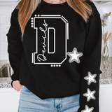 Devils 06 Star White DTF Print