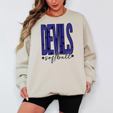 Devils Softball Star Power Team Sports DTF Print