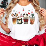 Disney inspired Christmas Coffee DTF Print