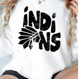 Distressed Stacked Indians DTF Print