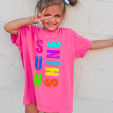 Distressed Sun Shine DTF Print
