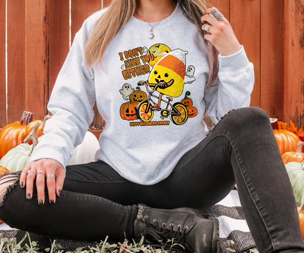 I Dont Like You Either Candy Corn DTF Print