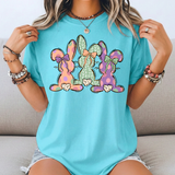 Doodle Bunnies DTF Print