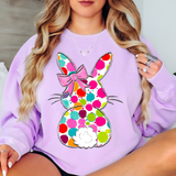 Dotted Easter Bunny DTF Print