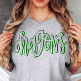 Dragons Whisper DTF Print