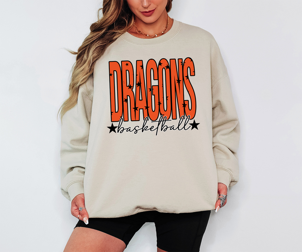 Dragons Star Power Team DTF Print