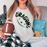 Dragons Star Football DTF Print