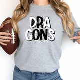 Dragons TUX deluxe dtf print