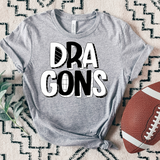 Dragons TUX deluxe dtf print