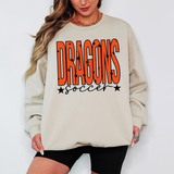 Dragons Soccer Star Power Team Sports DTF Print