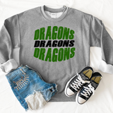 Dragons Triple Threat DTF Print