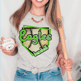 Dirty Eagles Baseball DTF Print