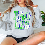 Eagles Checker Shadow DTF Print