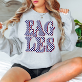 Eagles Checker Shadow DTF Print
