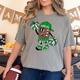 Eagles Football Girl DTF Print