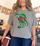 Eagles Football Girl DTF Print