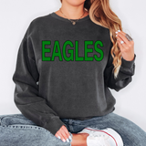 Eagles Two Color DTF Print