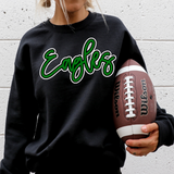 Eagles Outline DTF Print
