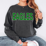 Eagles Two Color DTF Print