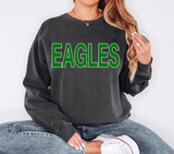 Eagles Two Color DTF Print