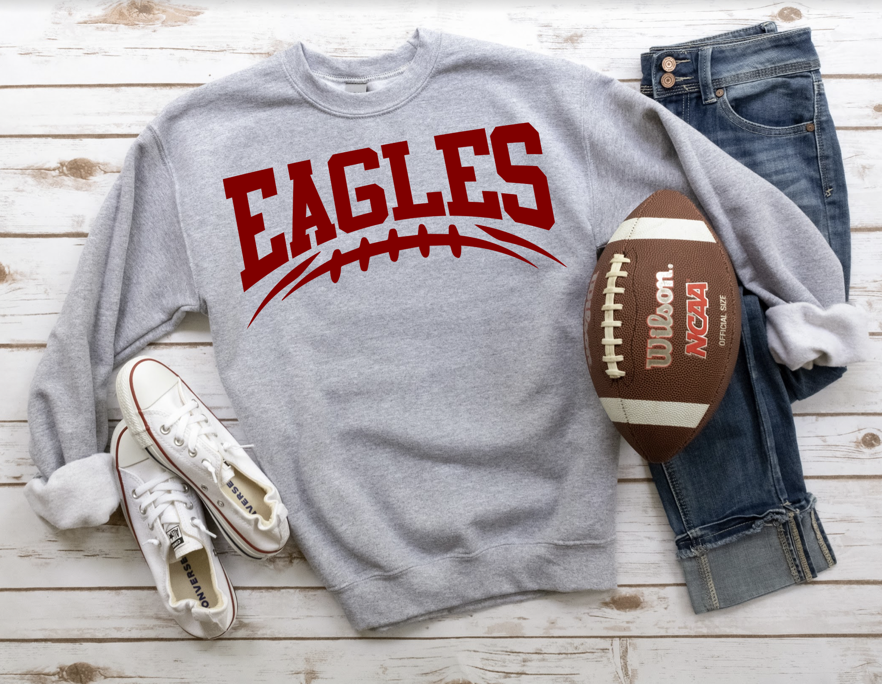 Eagles Football Arched DTF Print