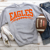 Eagles Football Arched DTF Print