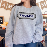 Eagles Oval Retro DTF Print