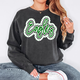 Eagles Outline DTF Print