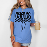 Eagles Simple Bow Checker DTF Print