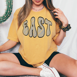 East Alternative Black Sketch DTF Print