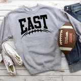 East Football Arched DTF Print