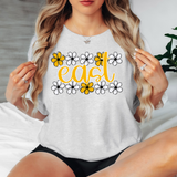 East Daisy Row DTF Print