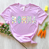 Momma Mini Easter Alpha Mix DTF Print