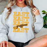 East Griffins Repeat Sketch DTF Print