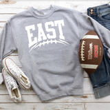 East Football Arched DTF Print