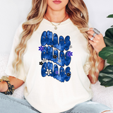 Chaos Electric Repeat DTF Print