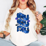 Devils Electric Repeat DTF Print